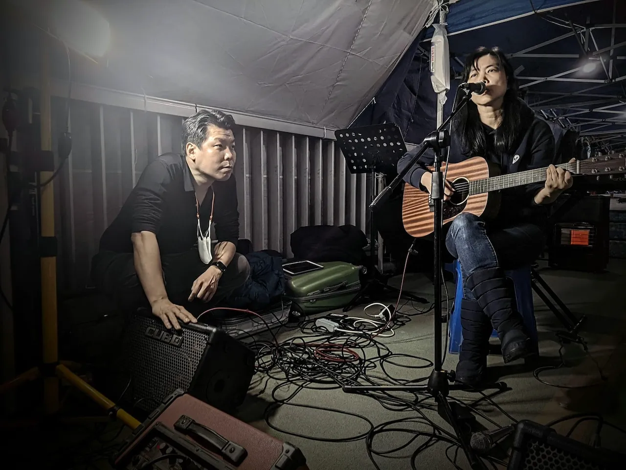 예술해방전선 활동 기록 사진 IMG 0092